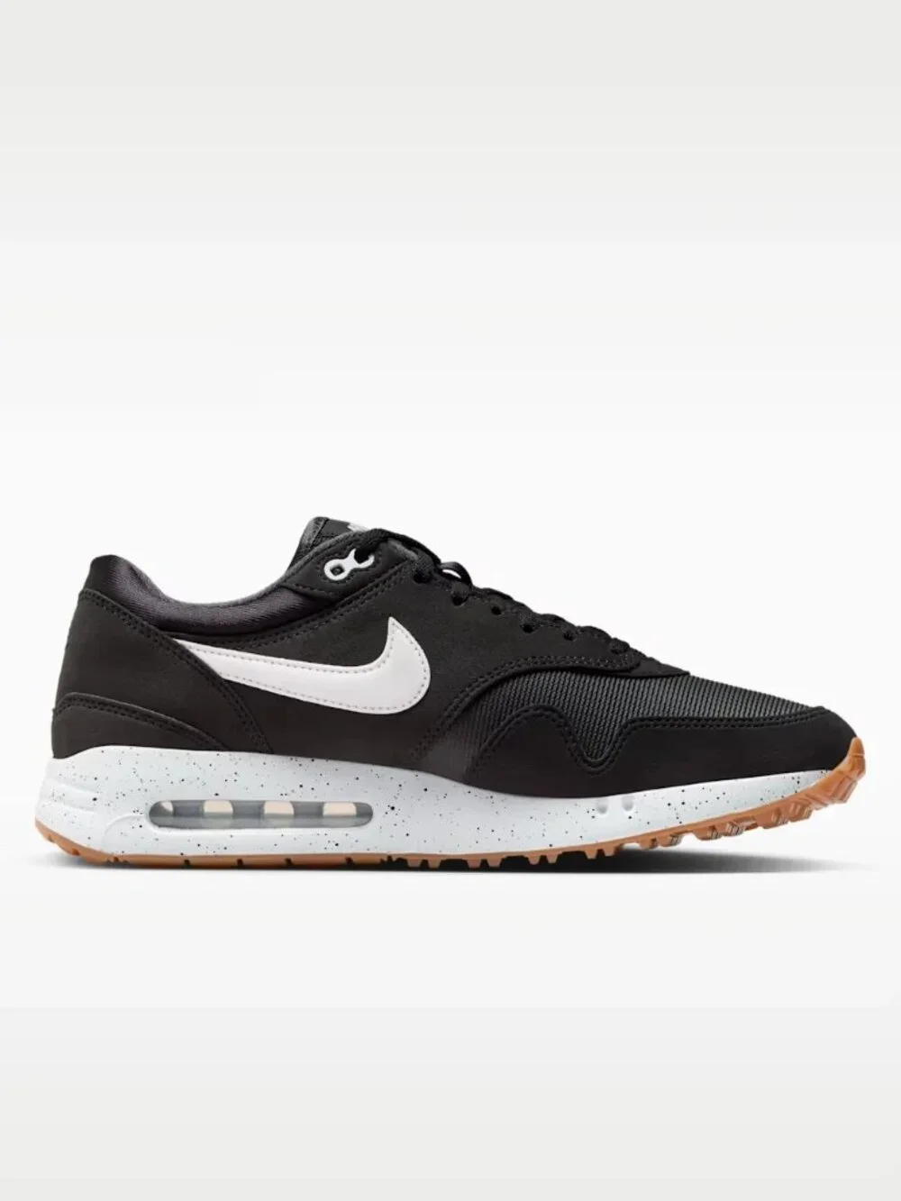 Nike Air Max 1 '86 OG Men's Golf Shoes Big Bubble Black White Gum